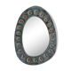 Ceramic mirror 17x23cm