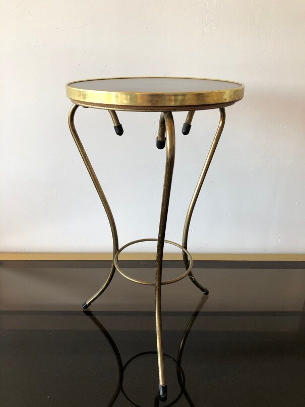 Tripod pedestal table 1960s