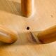 French Mid Century Wooden Berger Tripod Stool by Charlotte Perriand, 1960s