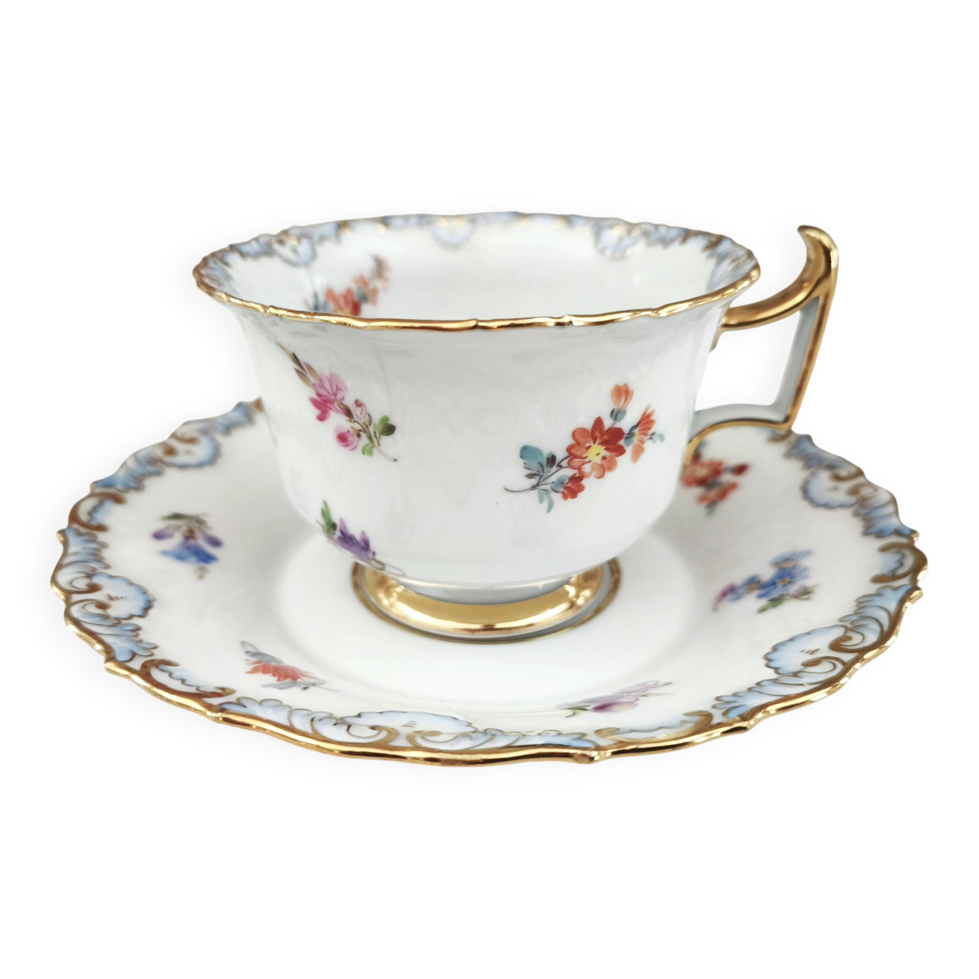 Meissen porcelain Art Nouveau long tea or coffee cup model 3