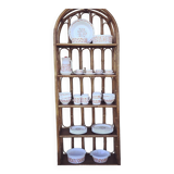 Rattan shelf
