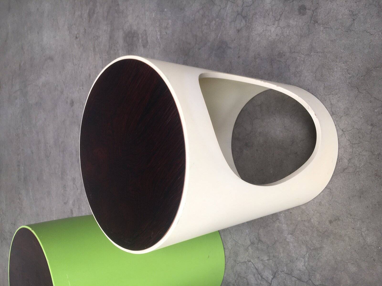 Mid-Century Modern Space Age Design Nesting Table Set by Opal, Germany, 1960s, Set of 3