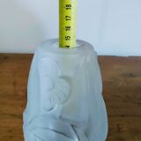 Set for Art Deco chandelier (1 cup, 3 globes)