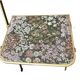 Chaises pliantes motif floral