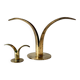 Lot de 2 bougeoirs en métal Lily Design Ivar Alenius Björk Ystad