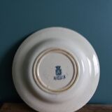 Gien Capucines Terre de fer deep plate