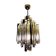 Lustre Venini verre bicolore 1970