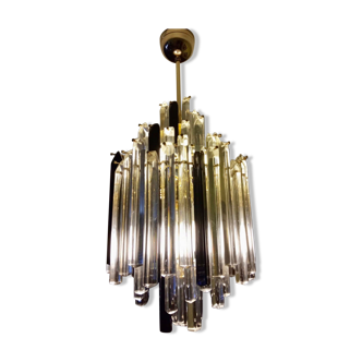 Venini 1970 glass Venini chandelier