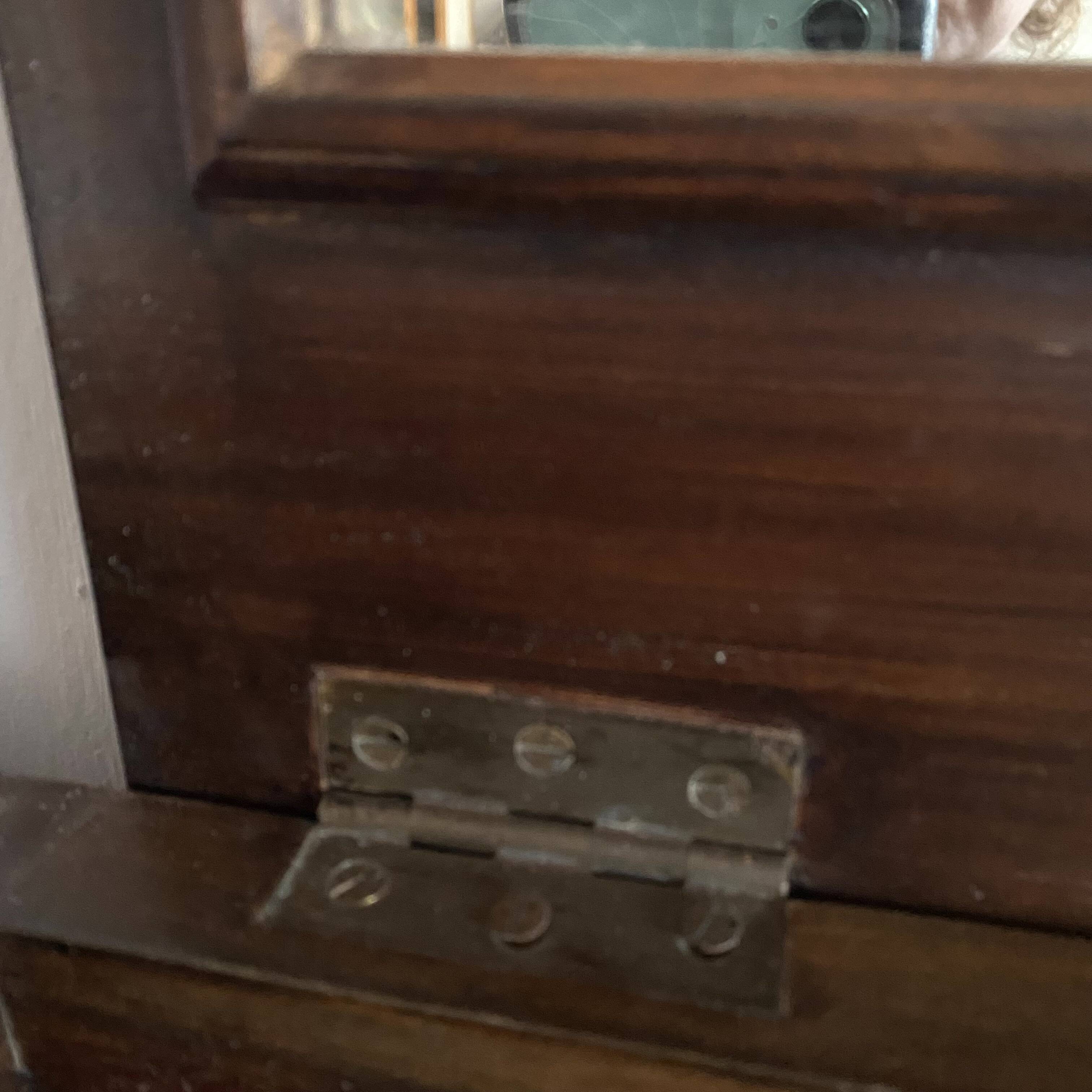Dressing table, Louis XVI style mahogany side desk
