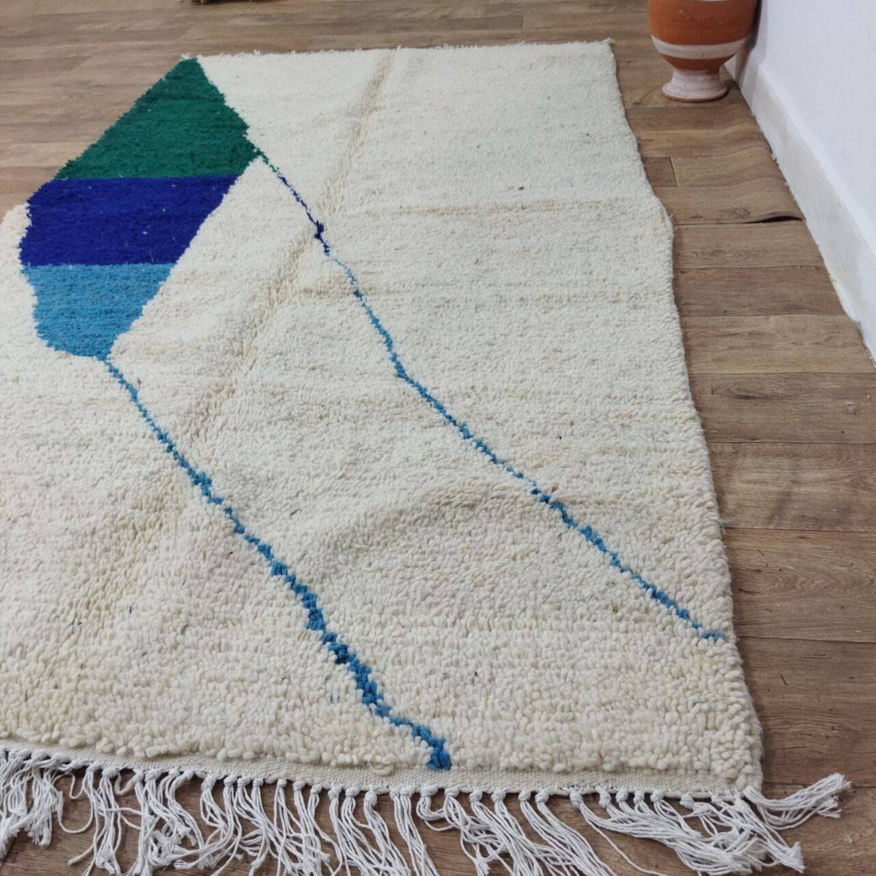 Tapis berbère marocain artisanal fait main