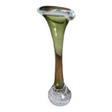 Swedish blown glass soliflore vase