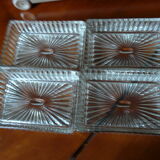 Servant - tray with 4 dishes deco mirror