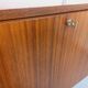 Wall shelf library with vintage ARP Minvielle secretary bar