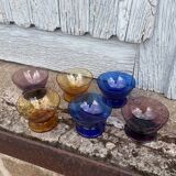 6 Vintage Coupe Glasses | Kristalunie Maastricht