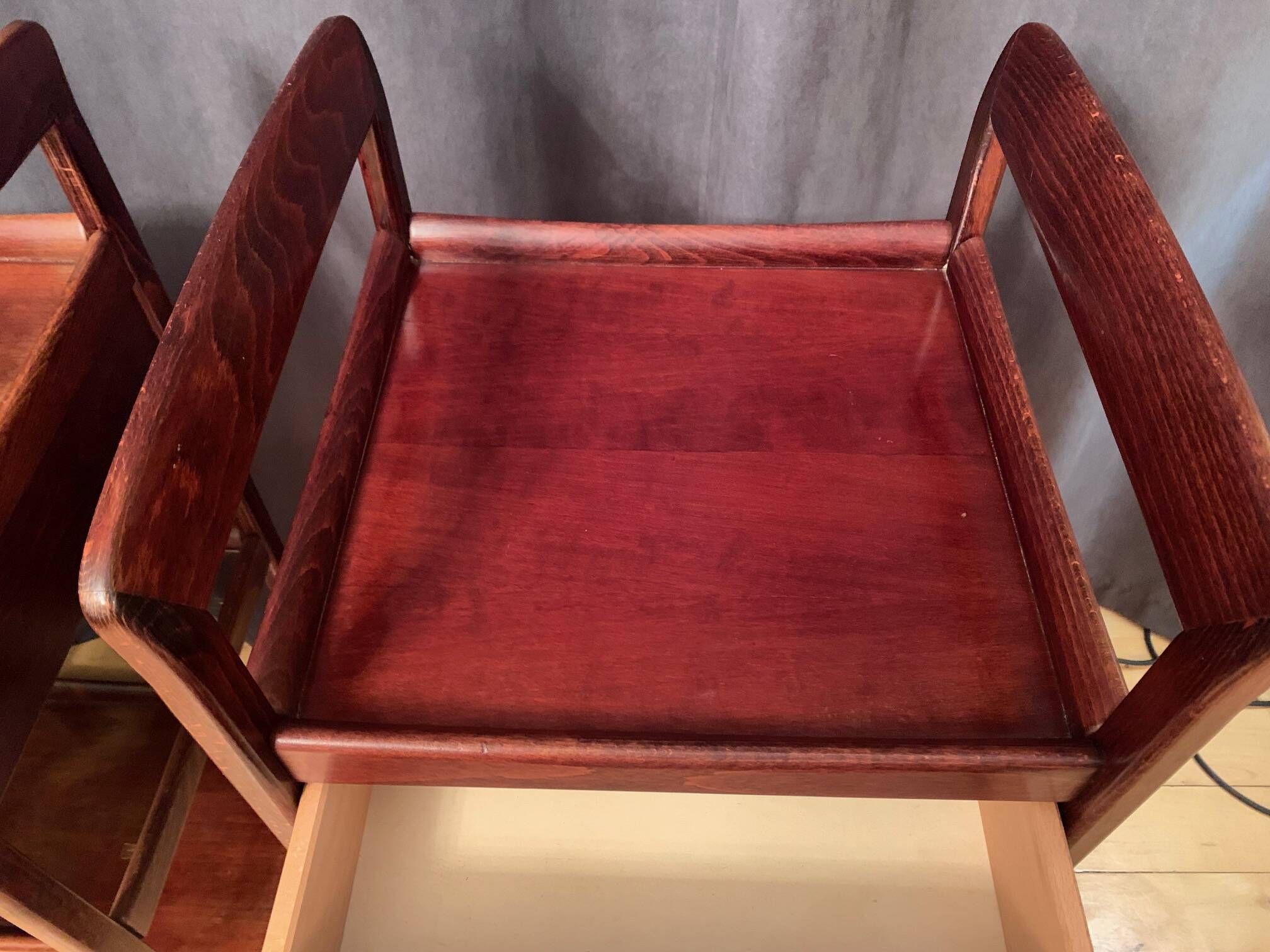 A pair of shelves and cabinets, 1970s