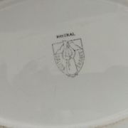 Dish and sauce boat Mistral Salins France