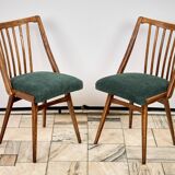 Set of Four Oak Chairs by Antonín Šuman, 1960s, Czechoslovakia