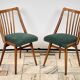 Set of Four Oak Chairs by Antonín Šuman, 1960s, Czechoslovakia