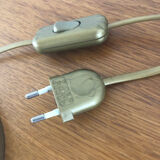Lampe vintage pied en laiton