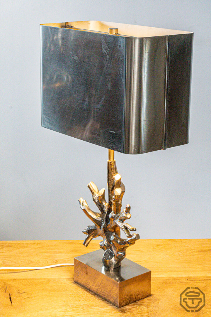 Coral Lamp by Maison Charles, bronze