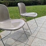 2 chaises métal de Marc HELD