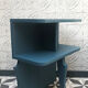 Pair of bedside blue