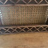 Rattan spice shelf and canning