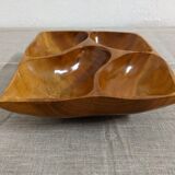 Teak ramekin cup from the 70s