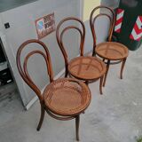 7 Chairs Marche Gebrüder Thonet and Wackerlin & C. original model no. 18