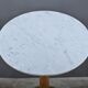 Walnut and marble gueridon, Restoration style – early 20th century