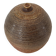 Ceramic soliflore vase in the shape of a ball signed GH GII (Signature to be identified)