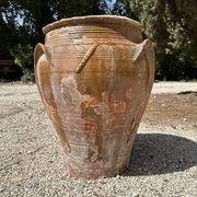 Jarre poterie en terre cuite ancienne