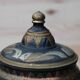 Vintage brass bonbonnière – copper and gold floral patterns