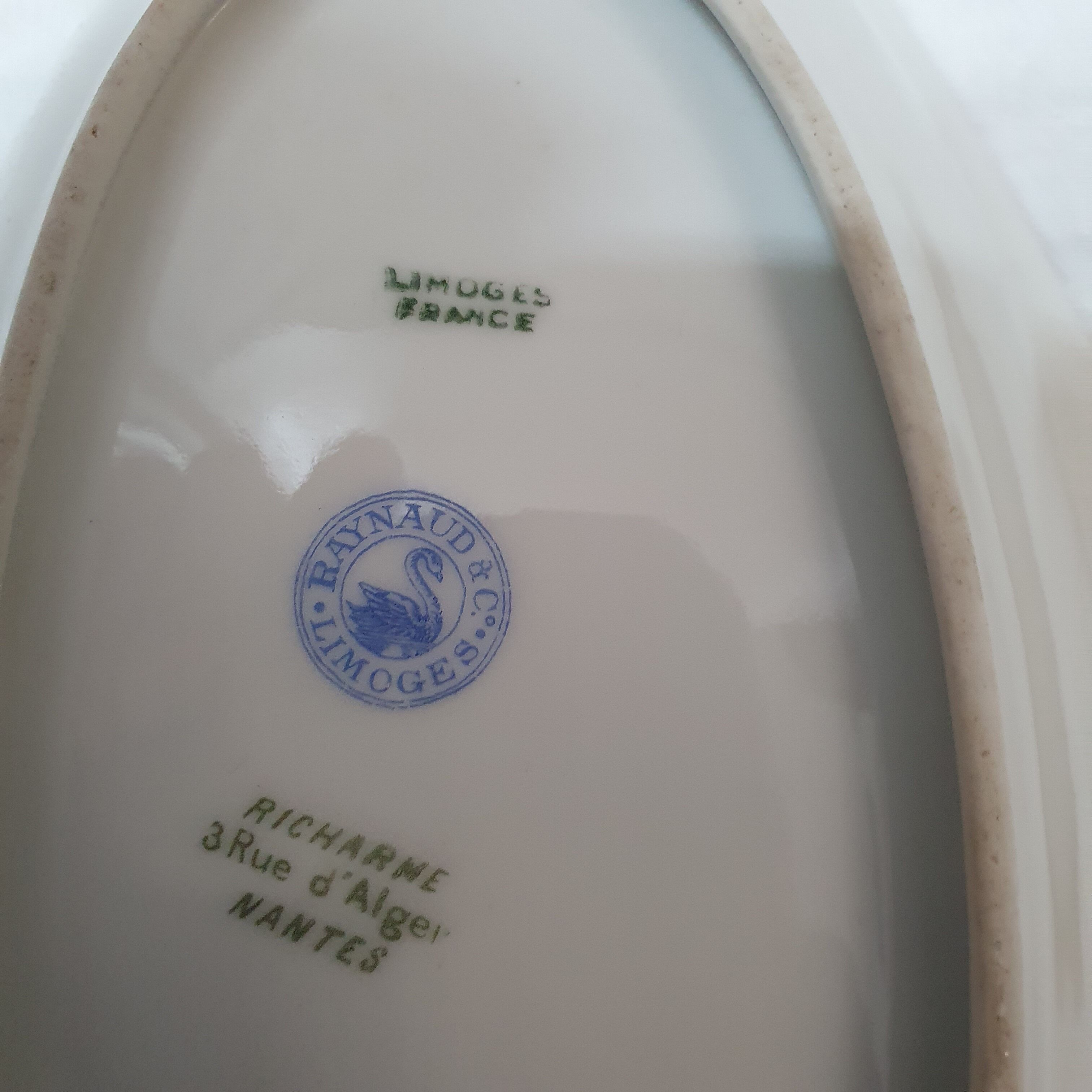 Ramequin, ravier porcelain of Limoges, Raynaud ' Co.