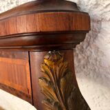 Art deco inlaid and bronze 3-door wardrobe circa 1920