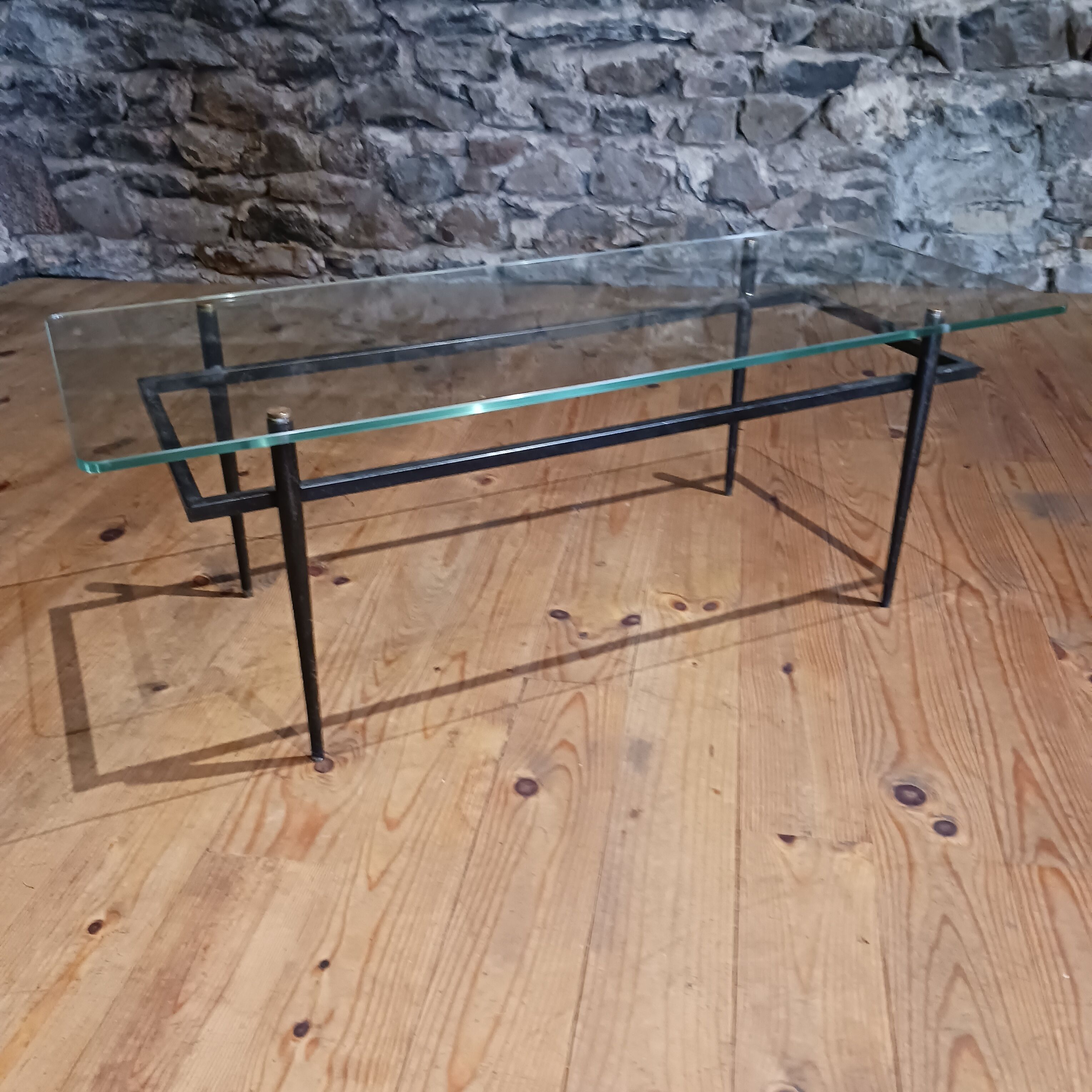 Coffee table by Roger le Bihan