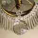 Lustre corbeille style empire