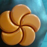 Appetizer tray year 1970 orange