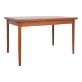 Mid-Century Danish Teak Extendable Dining Table, 1960s.