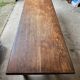 Large oak farm table