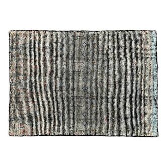 Hand knotted wool rug