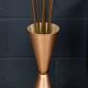 VINTAGE 20thC ITALIAN CALLA FLOOR LAMP BY ANGELO LELLI FOR ARREDOLUCE c1960