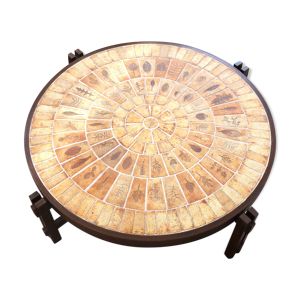 Table basse roger Capron