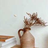 Old sandstone vase