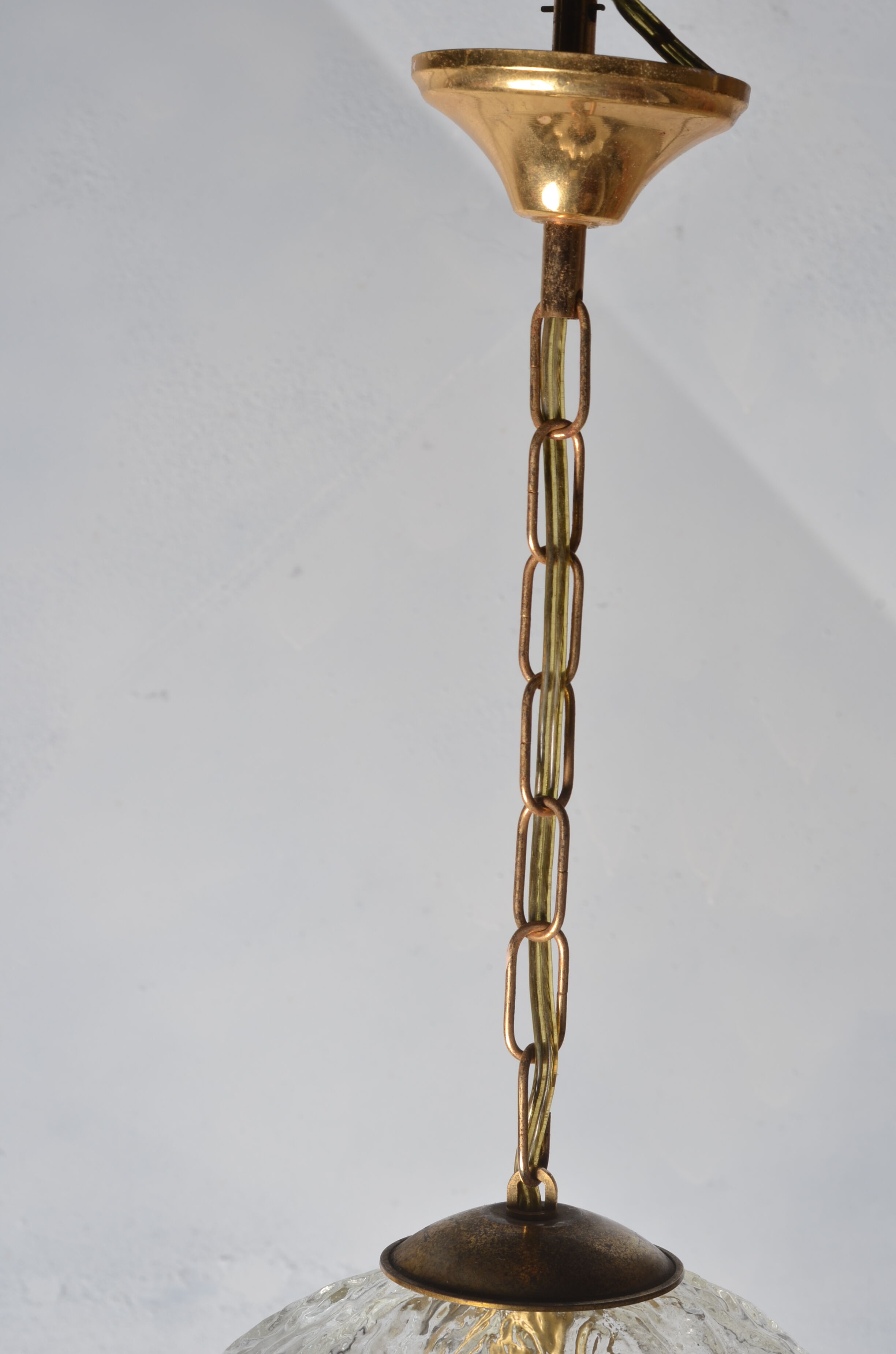 Glass suspension Fjaerkost artichoke shape