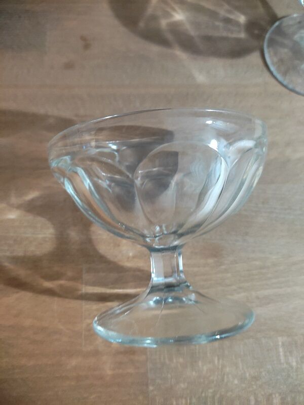 Champagne glasses dessert glass