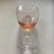 Lot of 6 small pink glasses