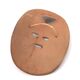 Colorful terracotta mask from Mexico, 1970s