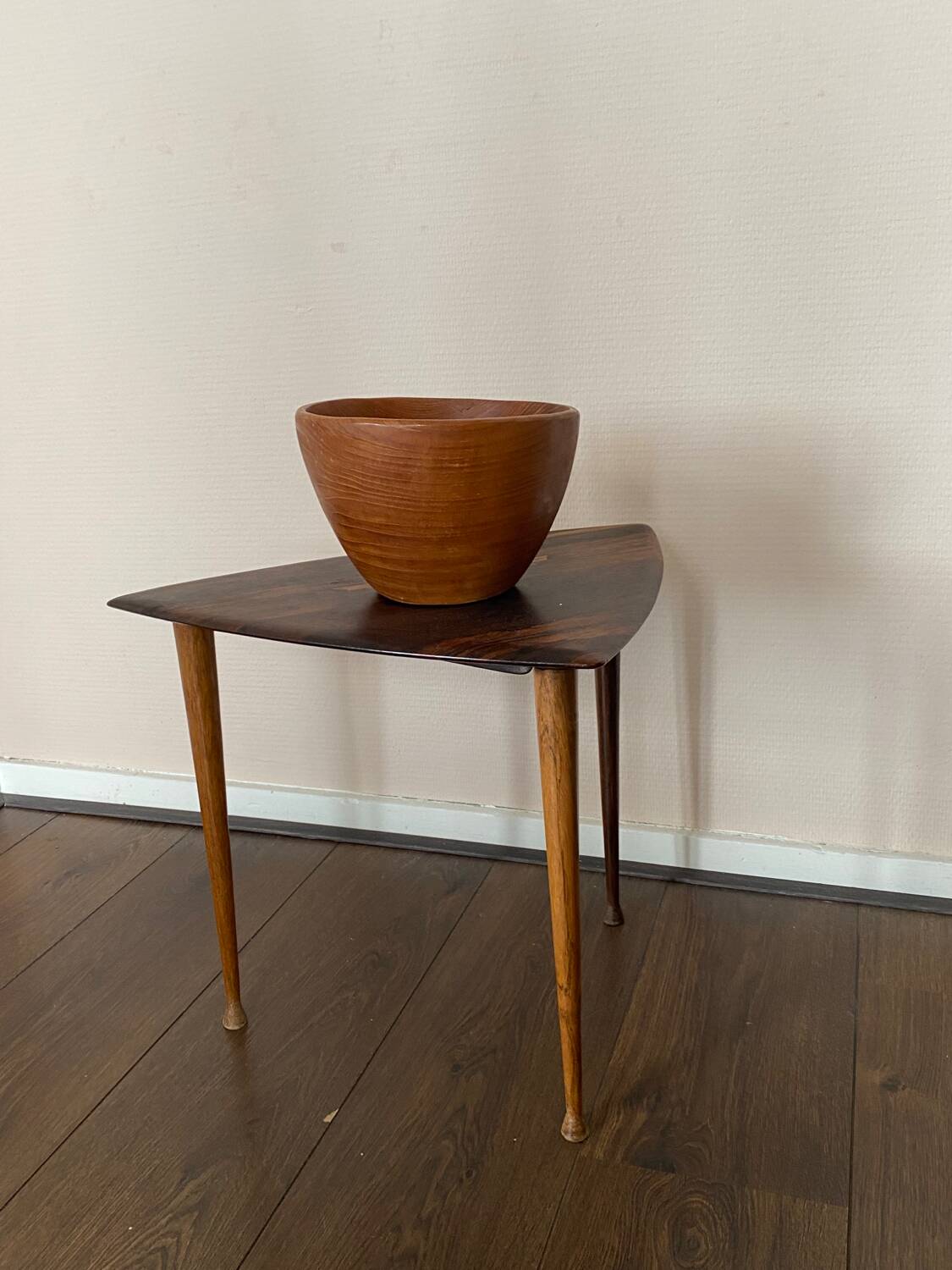 Mid-Century Modernist Teak Bowl, Denmark, 1950s