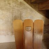 Scandinavian midcentury wooden chairs.